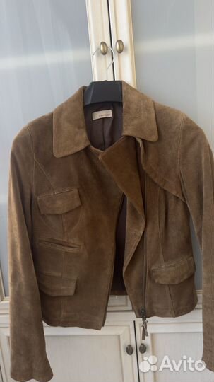 Куртка замшевая женская