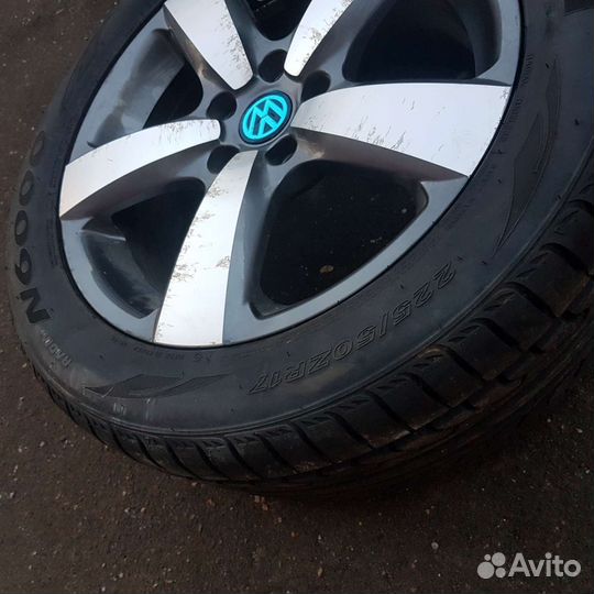 Диск Wolksvagen r17 и шина Nexen N6000 225/50 R17