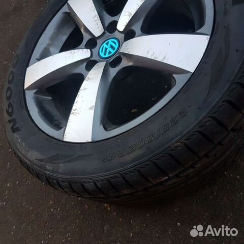 Диск Wolksvagen r17 и шина Nexen N6000 225/50 R17