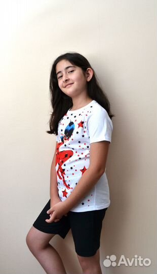 Костюм Футболка+шорты 110-134 рост