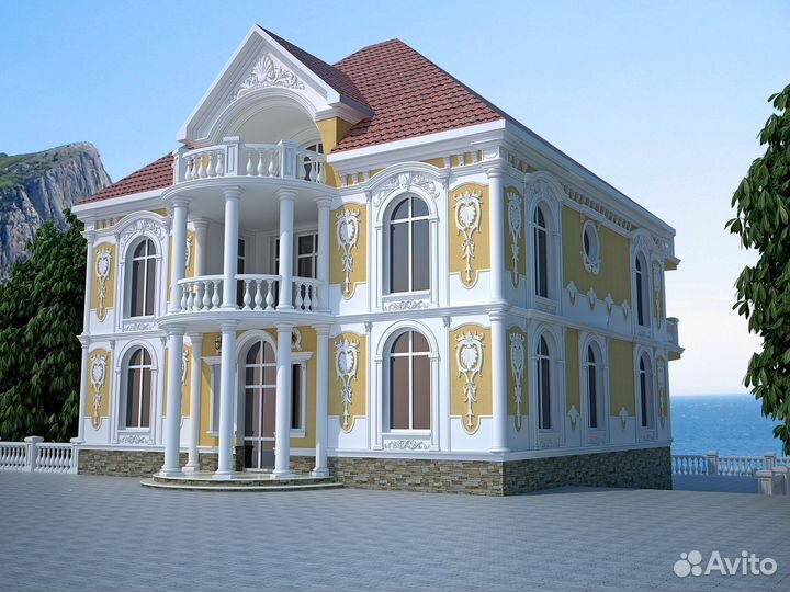 Декоративная отделка из пенопласта