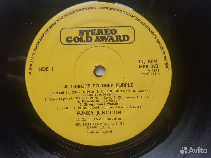 LP/Funky Junction/Play A Tribute to Deep Purple