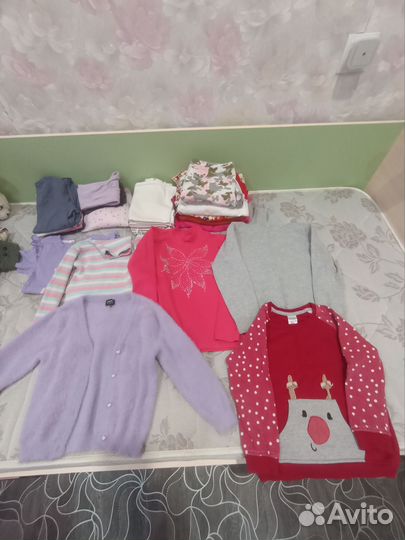 Пакет одежды для девочки 110