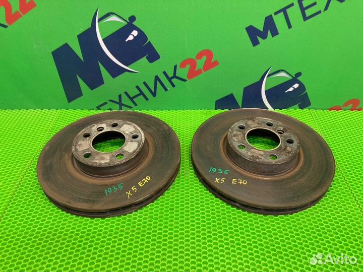 Диск тормозной Bmw X5 E70 N57D30A 2012