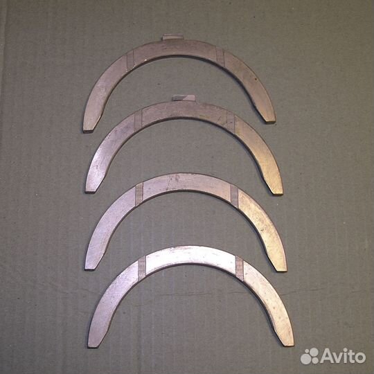 Полукольца коленвала опорные Р0 (к-т 4шт.) камаз