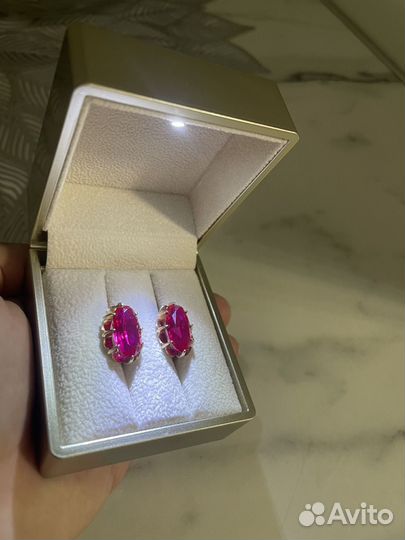 Серьги золотые