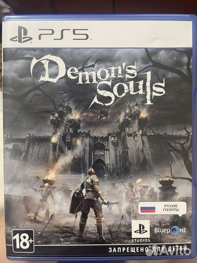 Demons souls ps5 диск