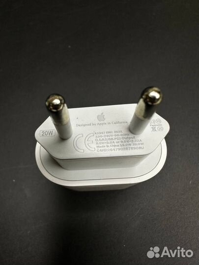 Блок питания Apple 20w