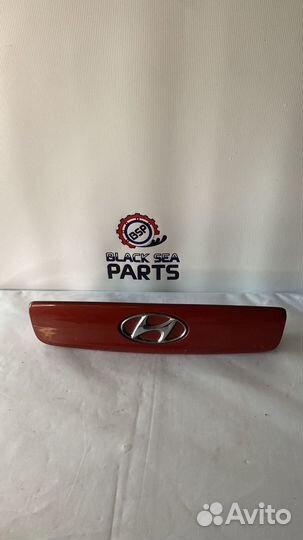 Hyundai Getz номерная планка
