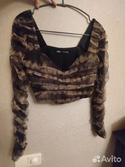 Блузка-топ Zara новая S
