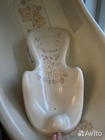 Ванночка для купания с горкой