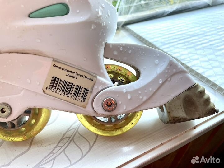 Роликовые коньки женские раздвижные 38 41