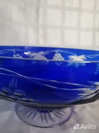 Хрустальные вазы Кобальт 70 - годы