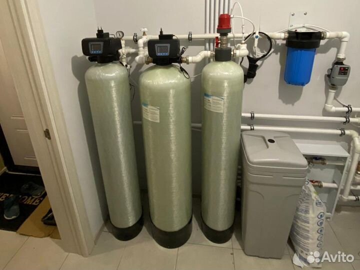 Обезжелезивание воды / Система очистки воды