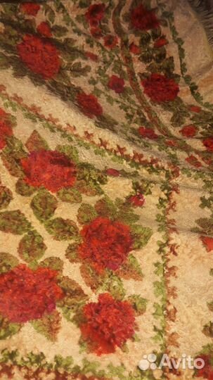 Плюшевая скатерть СССР