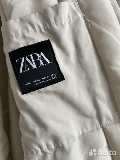 Куртка рубашка zara