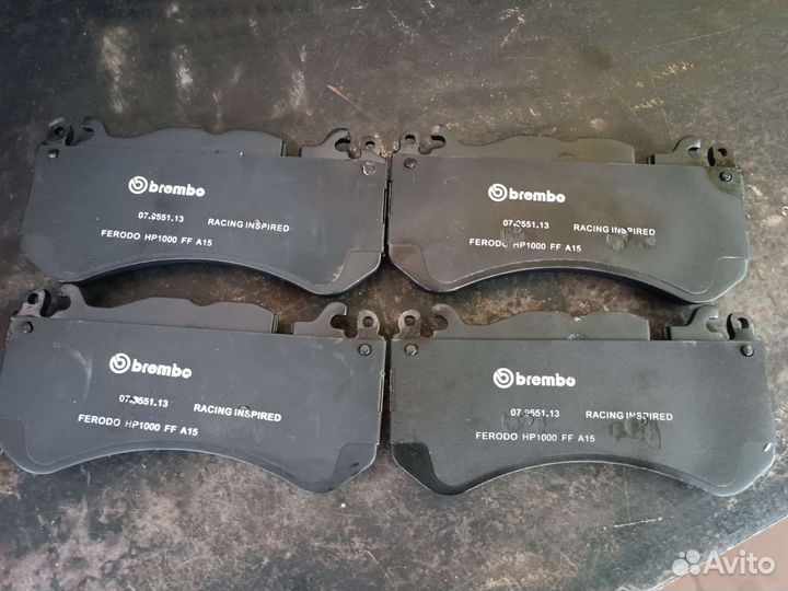 Колодки brembo gt6 новые