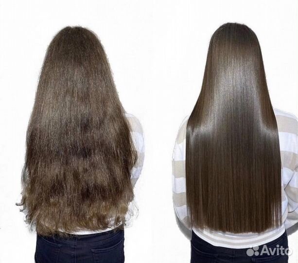 Кератиновое выпрямление волос Ботокс Нанопластика