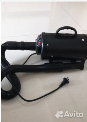 Фен-компрессор мощный для собак и кошек новый