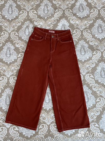 Джинсы кюлоты Bershka