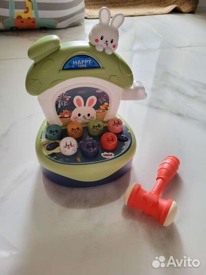 Интерактивная стучалка с молотком