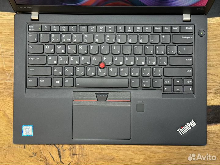 Сенсорный ноутбук Lenovo ThinkPad T470s i7 + SSD