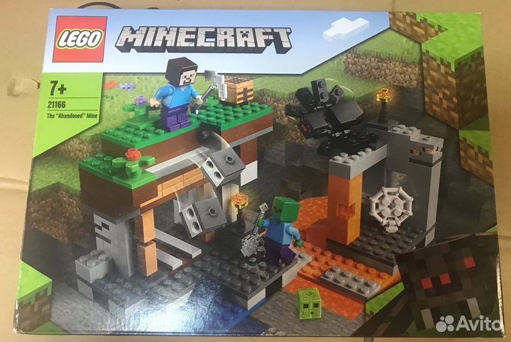 Набор lego Minecraft 21166 Заброшенная шахта