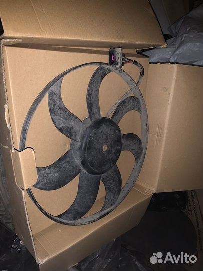 Вентилятор на volkswagen polo