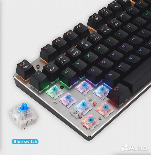 Механическая игровая клавиатура ME TOO Zero RGB