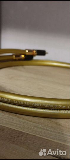 Топовый Hi-Fi межблочный кабель Cardas Hexlink