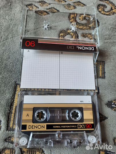 Аудиокассета denon DX1-90