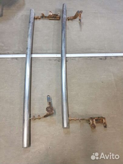 Защита порогов renault duster