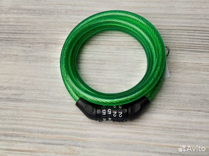 Велозамок 1*150 см кодовый