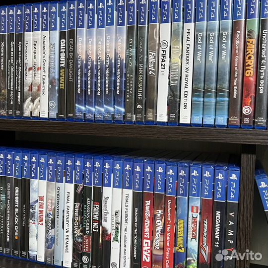 Диски PlayStation 4