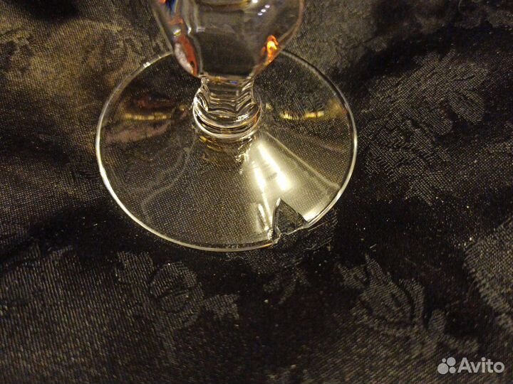 Фужеры цветное стекло СССР