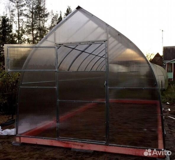 Теплицы из поликарбоната 2,5 на 4 метра