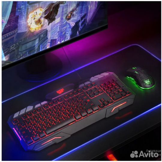 Игровая клавиатура Defender Doom Keeper