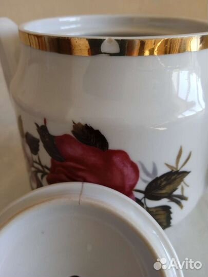 Чайник заварочный фарфоровый СССР