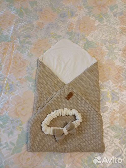 Плед детский на выписку