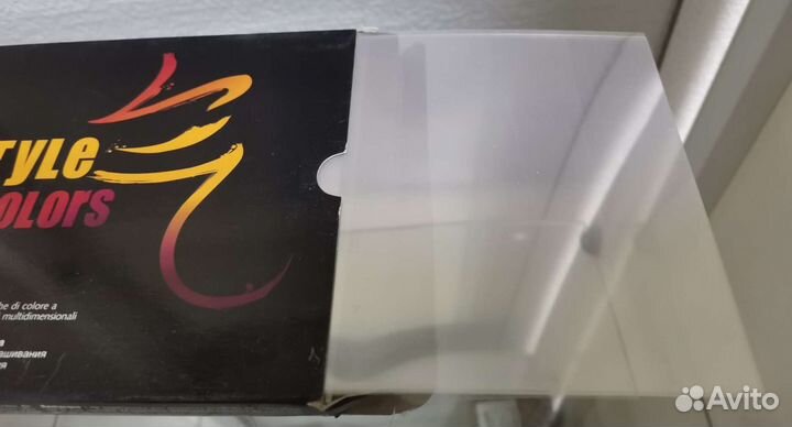 Прозрачные пластины для окрашивания (100 шт.)