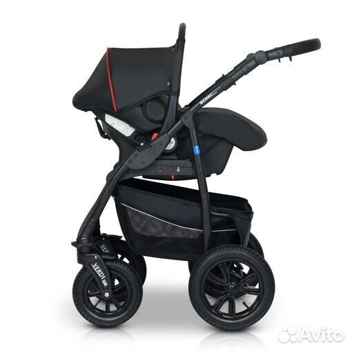 Коляска всесезонная 3 в 1 люлька\прогулка\автокрес