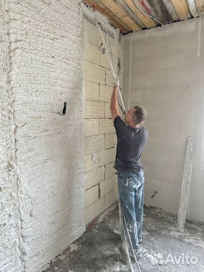 Механизированная штукатурка стен