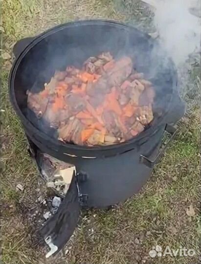 Казан чугунный