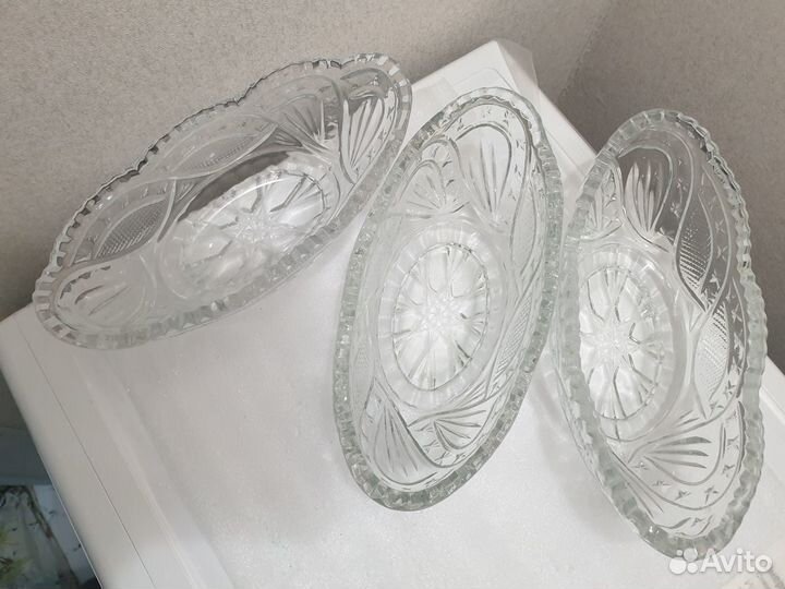 Вазы хрустальные СССР