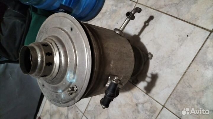 Самовар на дровах старинный