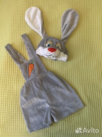 Костюм зайчика 3-6 лет