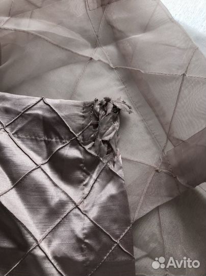 Комплект шторы и тюль компаньон