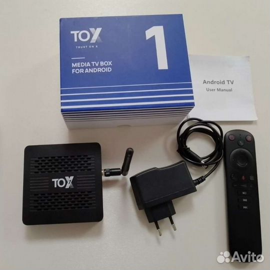 Приставка TOX1 4/32Gb(WiFi+5G) Tanix Tx9S/Lan1000M