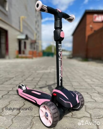 Трехколесный самокат Tech Team Surf girl