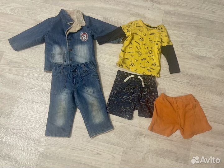 Пакет вещей на мальчика от 9 месяцев